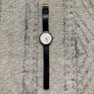 Skagen Anita Leather Strap Watch, 34mm